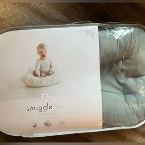 SnuggleMe Organic Infant Lounger-Slate